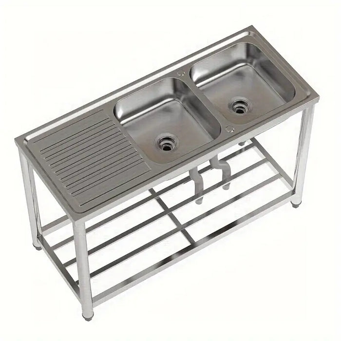 Sink Double Bowls Stainless Steel