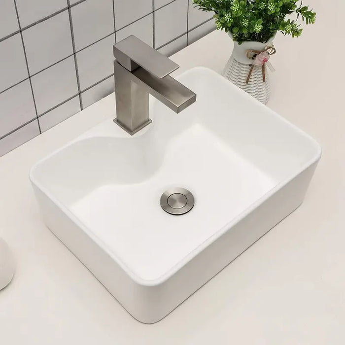 Sink Bathroom Cloakroom Counter Top Hand Wash Basin Ceramic