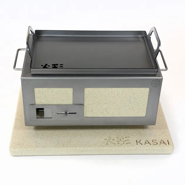 Kasai Konro Plancha Solid (for Medium Wide Kasai Grill)