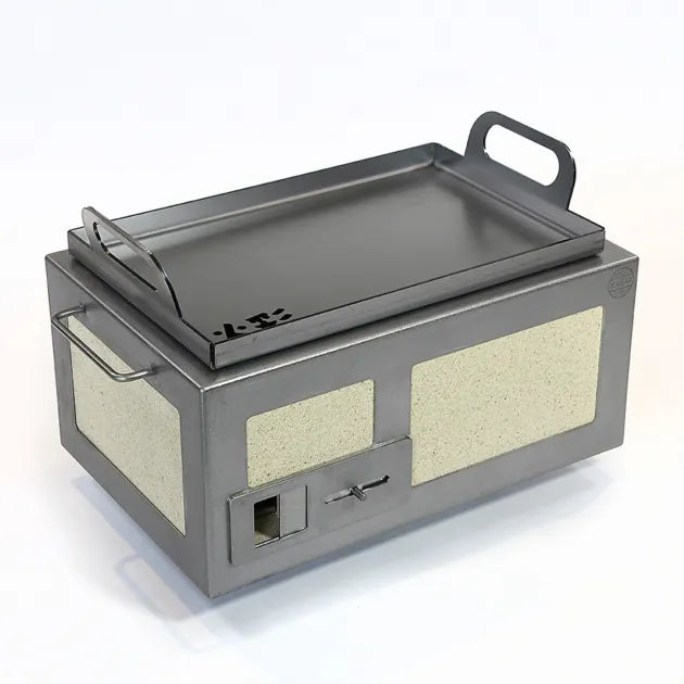 Kasai Konro Plancha Solid (for Medium Wide Kasai Grill)