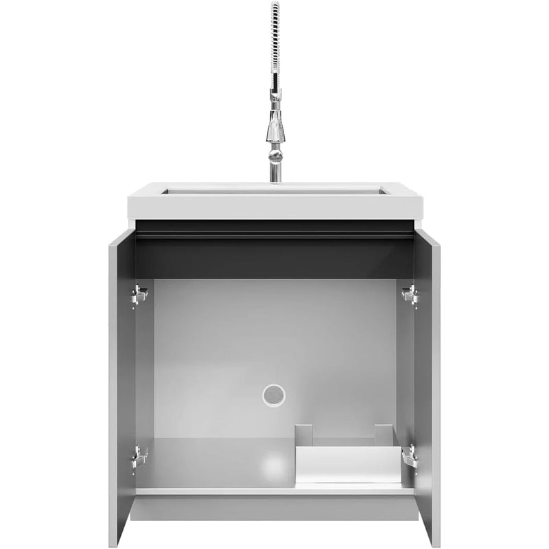 Whistler Fairford Outdoor Kitchen with Burford 5-Burner BBQ | Dimensions 3.1m x 3.5m