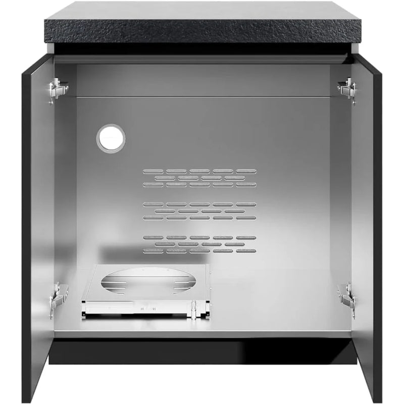Whistler Fairford Grey Outdoor Kitchen with Burford 5-Burner BBQ | 4.5M Full-Length