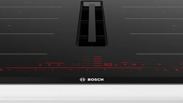 Bosch Series 8 Induction Hob With Integrated Extraction 80cm Surface Mount With Frame PXX875D67E