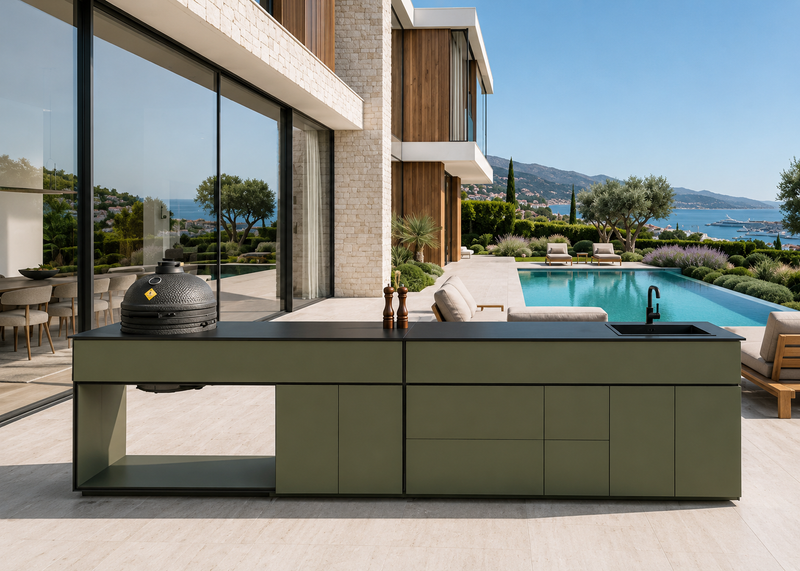 Grillionaire Moss Grade I Outdoor Kitchen