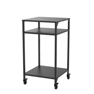 Cozze Outdoor Kitchen High Pizza Table with Open Cabinet