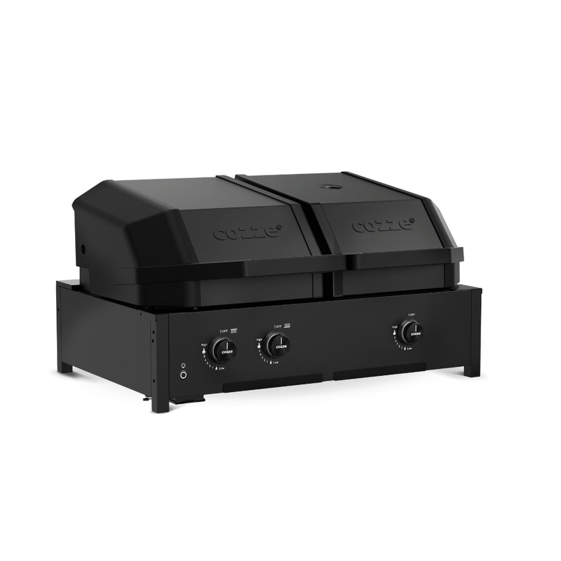 Cozze Elements Outdoor Kitchen Paired with Cozze® Quattro 900