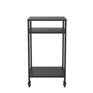 Cozze Outdoor Kitchen High Pizza Table with Open Cabinet