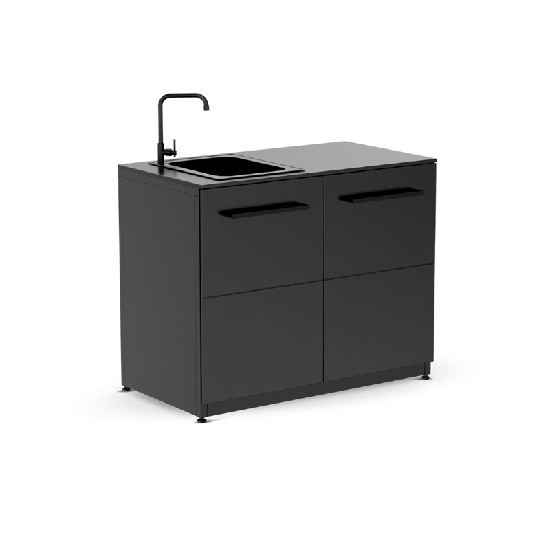 Cozze Elements Outdoor Kitchen Paired with Cozze® Combo 900