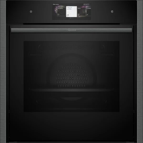 NEFF N90 Built-In Oven With Steam Function 60cm Graphite-Grey B64VT73G0B