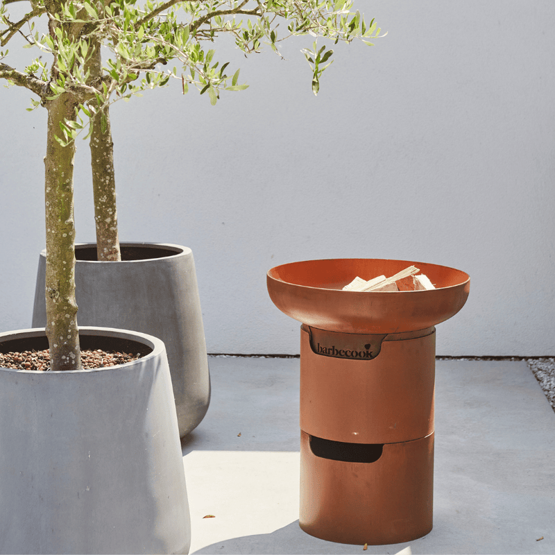 Barbecook base for Jack 60/75 in cortensteel