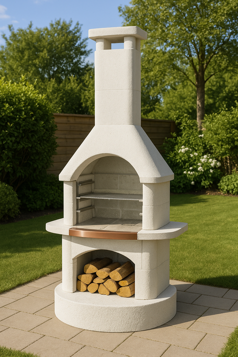 Buschbeck Venezia Masonry Barbecue and Base