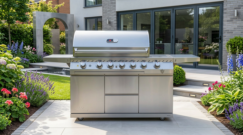 Whistler Cirencester 6-Burner Gas Barbecue and Side Burner | New and Upgraded
