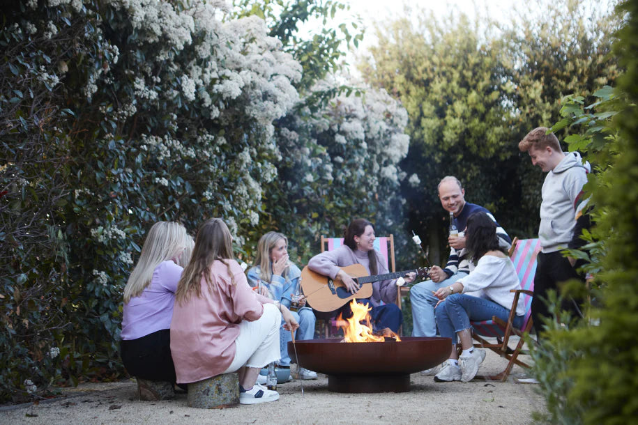 Barbecook Jack 75 firebowl pre rusted corten steel