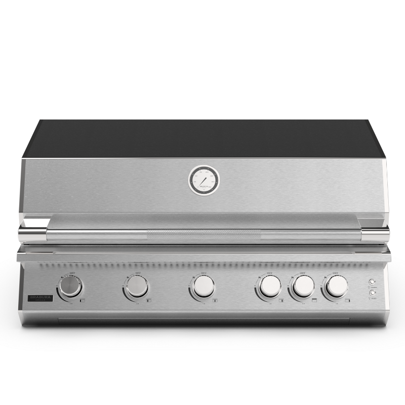 Brabura Fusion 500 Stainless Steel Built-In Gas BBQ Built in
