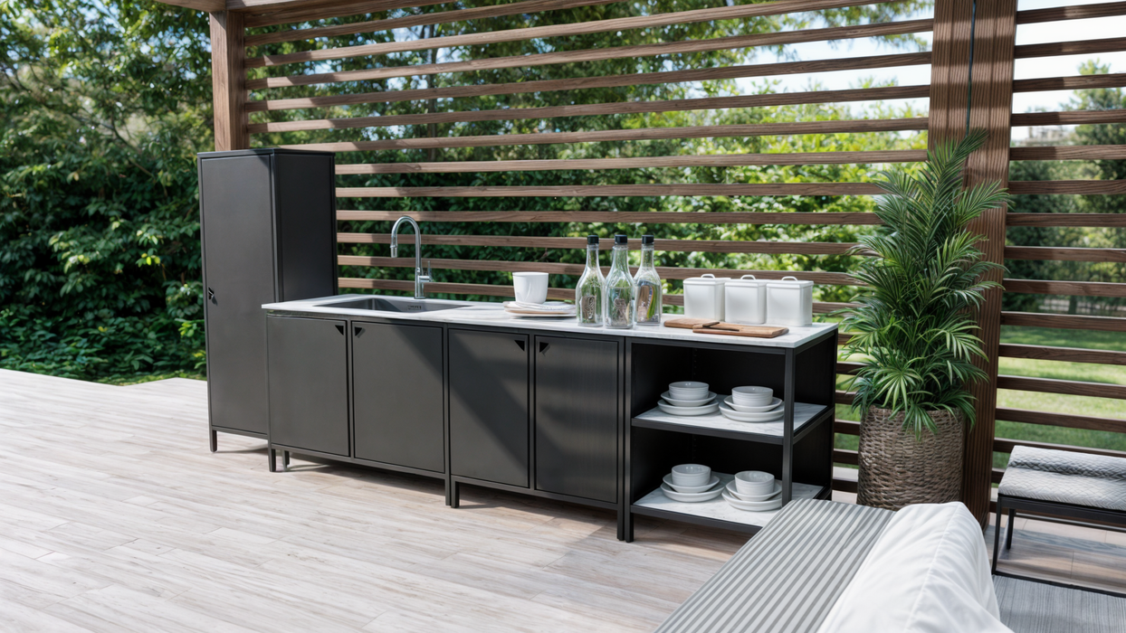 Noltia Aluminium Outdoor Black Heaven 3.4M