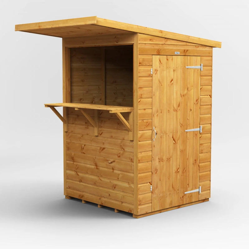 Power Timber Pub with 2ft front roof overhang