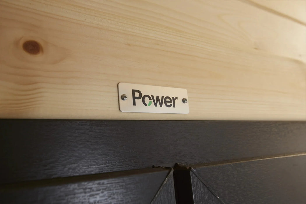 Power Timber Pent Log Cabin