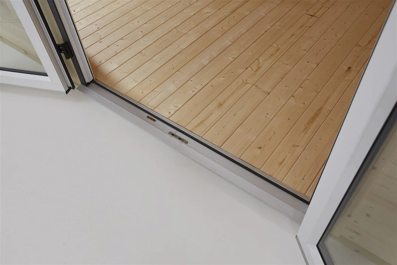 Power Timber Pent Log Cabin