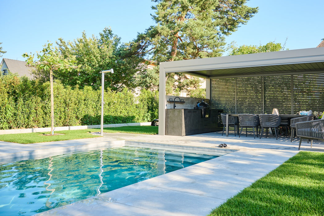 Theiss Outdoor Kitchen Primo and sink