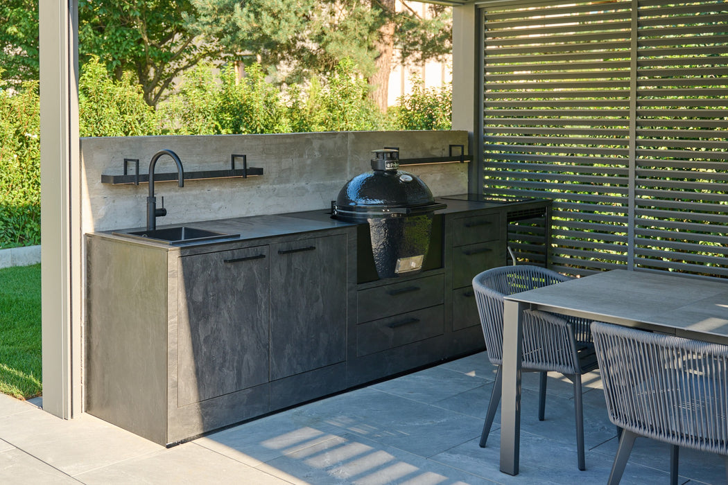 Theiss Outdoor Kitchen Primo and sink