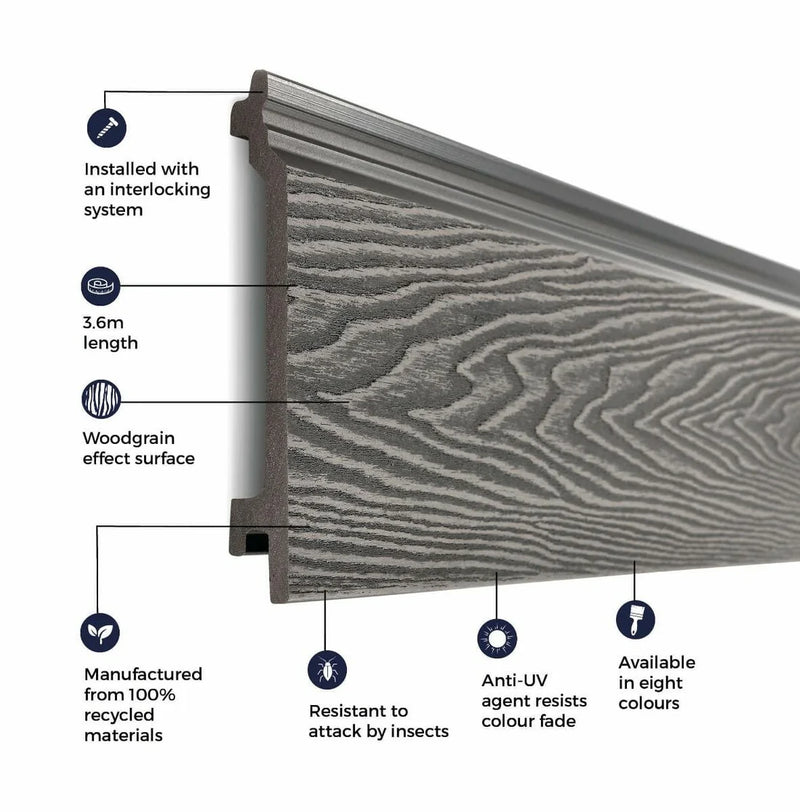 The Alpha Forge Outdoor Kitchen Beefeater 1600S Built-In 5 Burner Gas BBQ | 250cm Charcoal