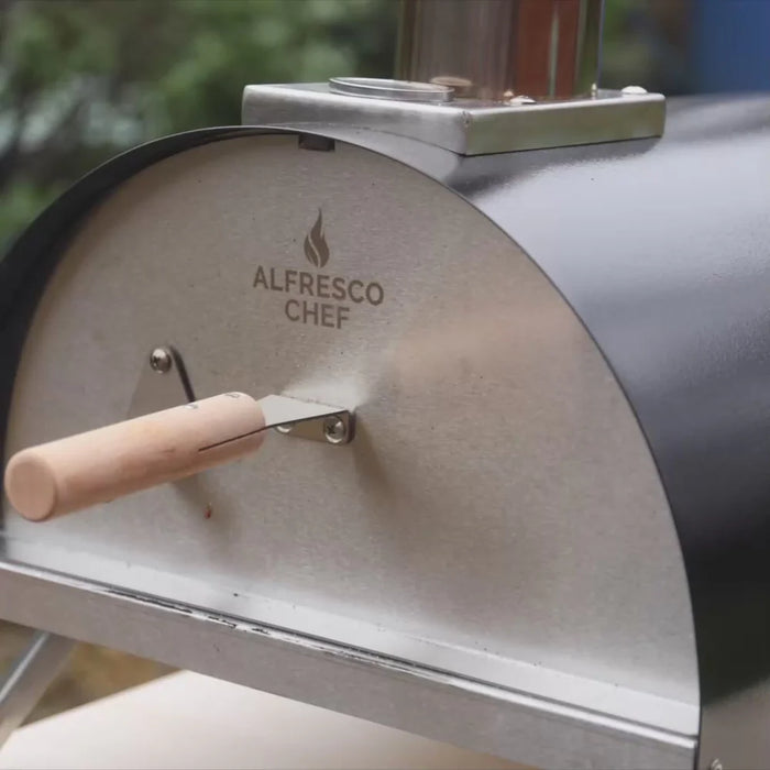 Alfresco Chef ® Ember Portable Wood Fired Oven with Peel