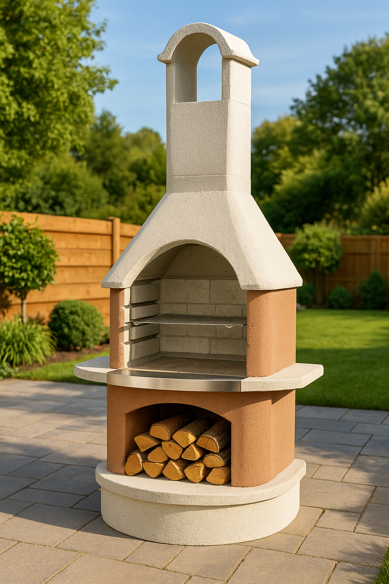 Buschbeck Davos Masonry Barbecue and Base