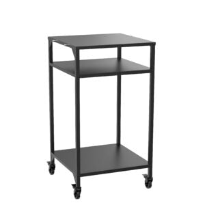 Cozze Outdoor Kitchen High Pizza Table with Open Cabinet