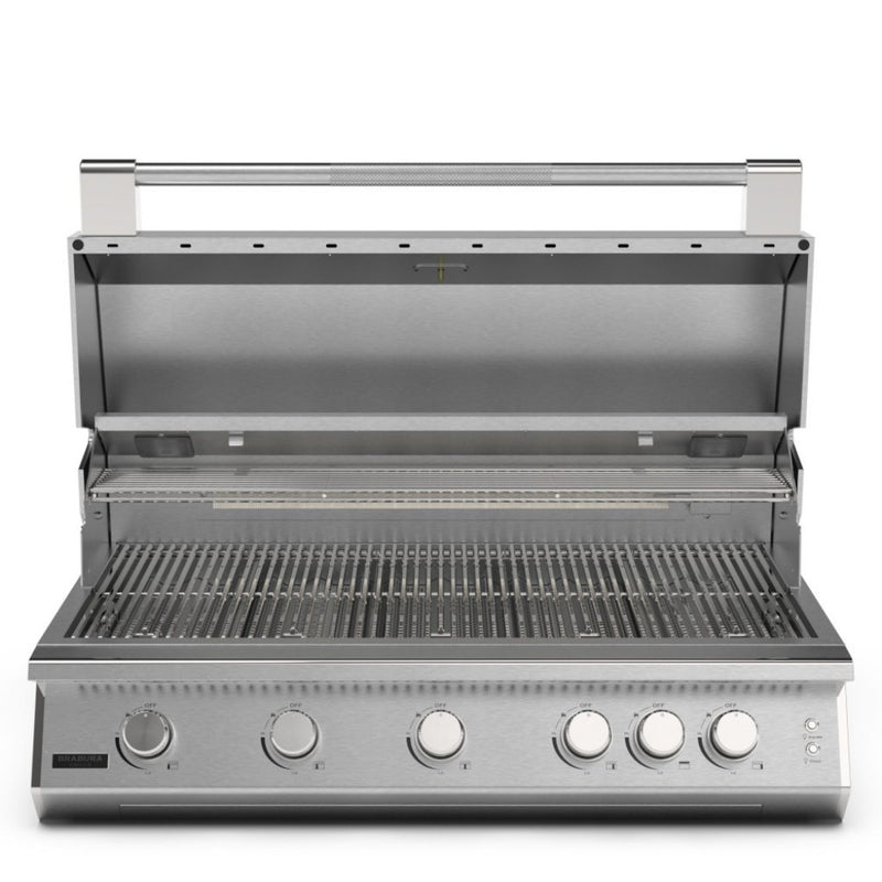Brabura Fusion 500 Stainless Steel Built-In Gas BBQ With Cart