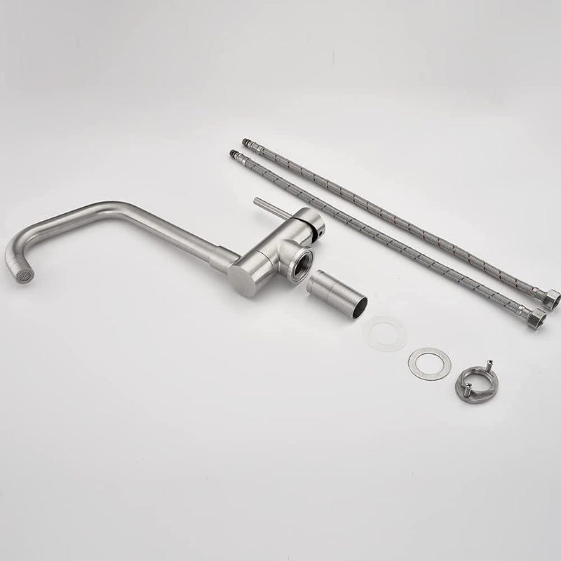 Foldable Tap 360° Rotation, Sink Mixer Tap Single Lever Mixer