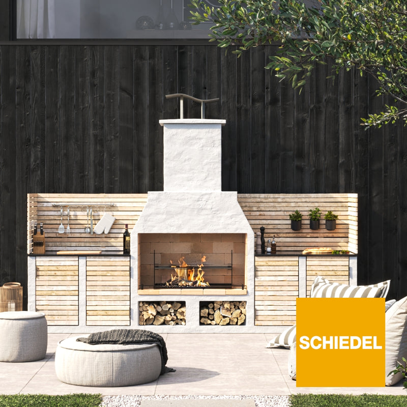 Volcanic Pumice Outdoor Kitchen Kingham