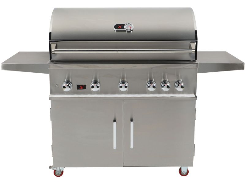 Whistler Bibury 5 Burner Barbecue with Rotisserie and Weather Cover