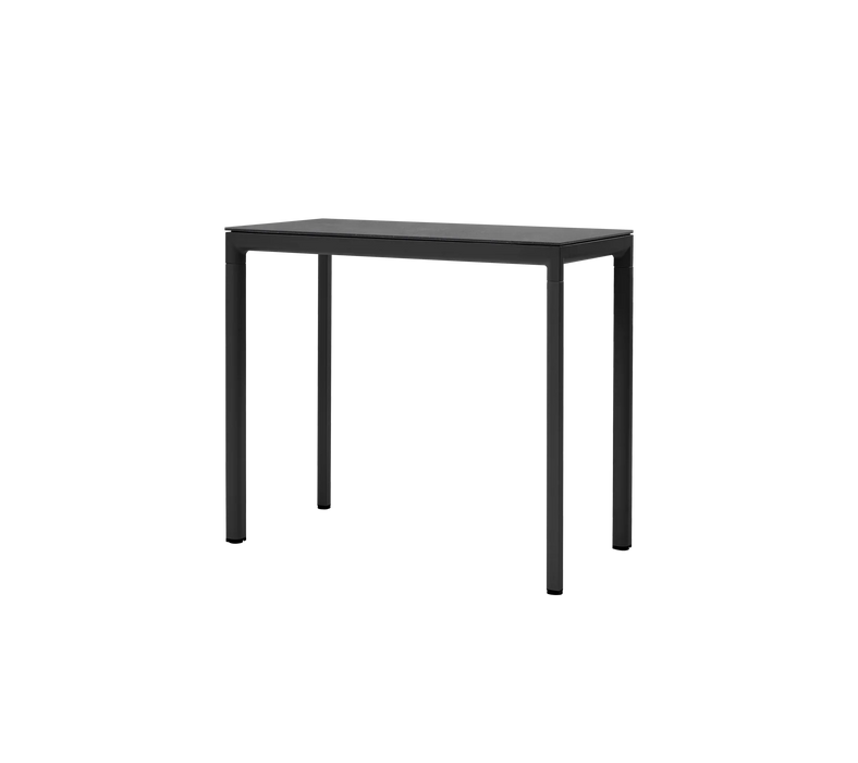 Outdoor & Indoor Drop bar table, 150x75 cm Lava grey