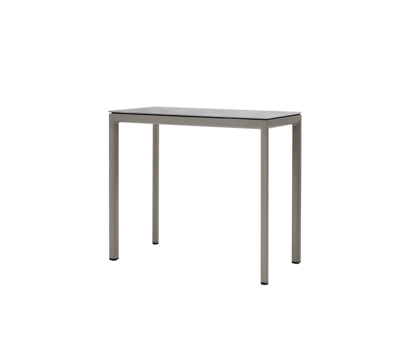 Outdoor & Indoor Drop bar table, 150x75 cm Taupe