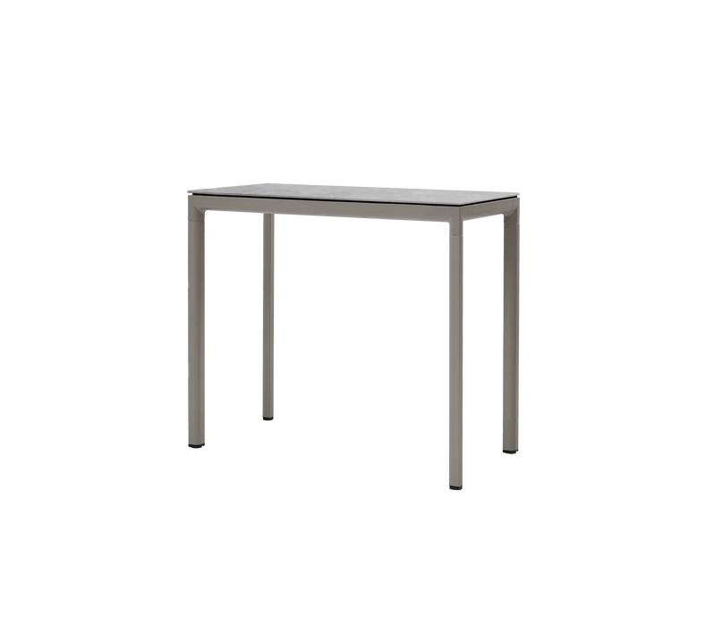 Outdoor & Indoor Drop bar table, 150x75 cm Taupe