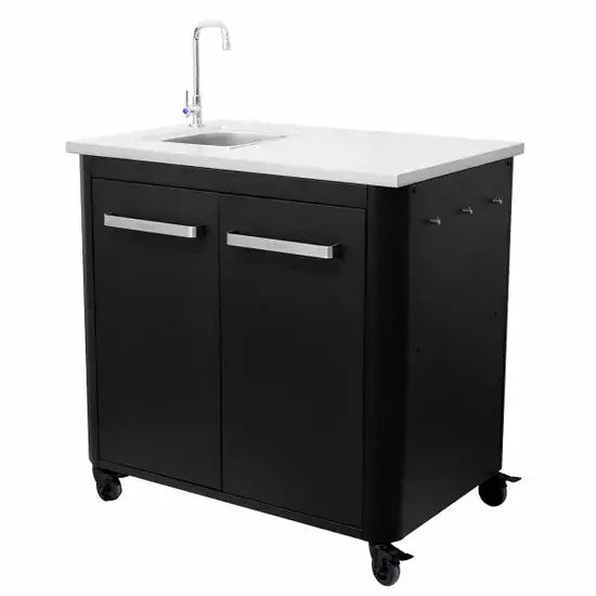 Cozze Outdoor Kitchen 90cm 2 Door with Sink & Tap