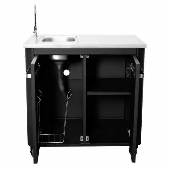 Cozze Outdoor Kitchen 90cm 2 Door with Sink & Tap