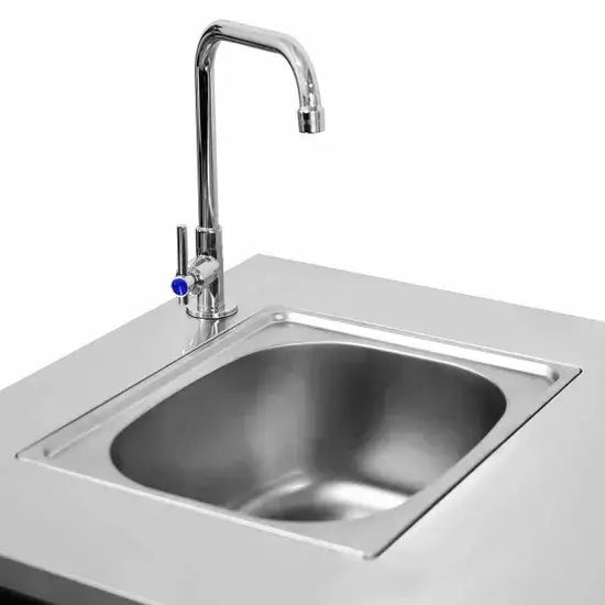 Cozze Outdoor Kitchen 90cm 2 Door with Sink & Tap