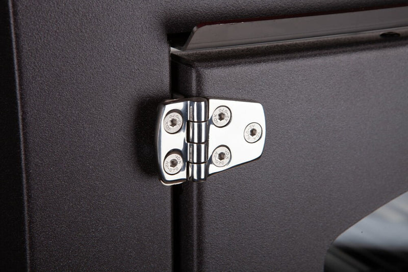 Rossofuoco ECO 50 Outdoor wood-fired oven 62 x 65 cm with separate combustion - anthracite/red