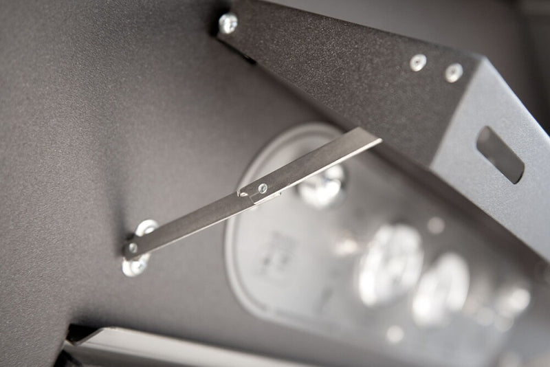 Rossofuoco EFFE INCASSO Built-in wood-fired oven 80 x 112 cm with separate combustion - anthracite