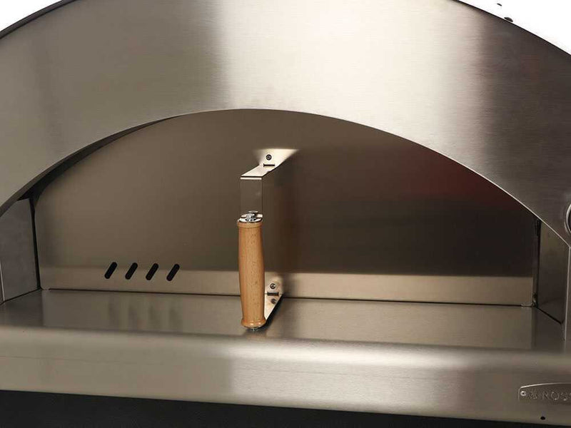 Rossofuoco Nonna Luisa Wood-Fired Oven 99 x 78 cm - Stainless Steel