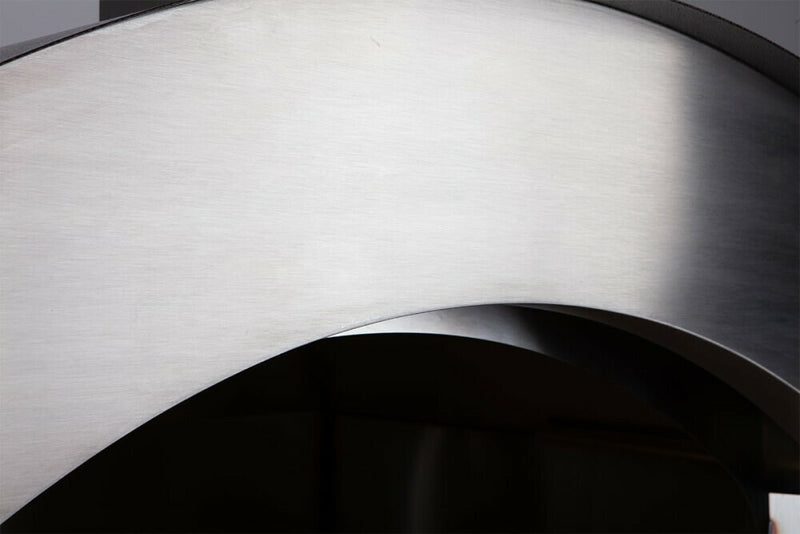 Rossofuoco Nonna Luisa Wood-Fired Oven 99 x 78 cm - Stainless Steel