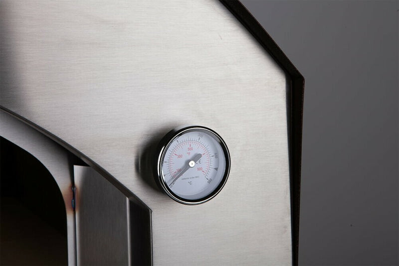 Rossofuoco Nonna Luisa Wood-Fired Oven 99 x 78 cm - Stainless Steel