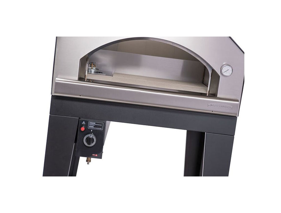 Rossofuoco PIÙTRECENTO Eu outdoor gas oven 99 x 109cm direct combustion - red/stainless