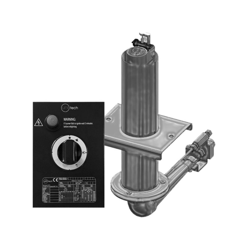 Rossofuoco PIÙTRECENTO Outdoor Gas Pizza Oven 99 x 109cm - Red/Stainless