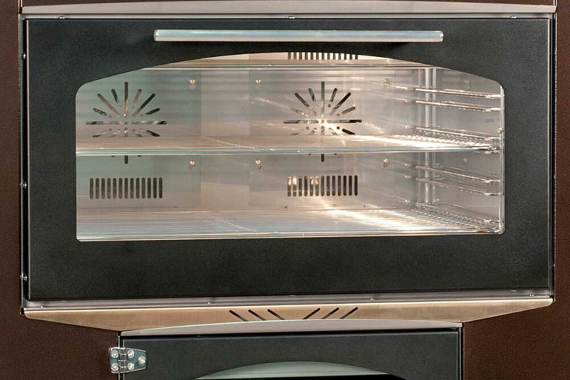 Rossofuoco Sedicinoni Country Wood-fired oven 100 x 78 cm - Brown/Stainless Steel