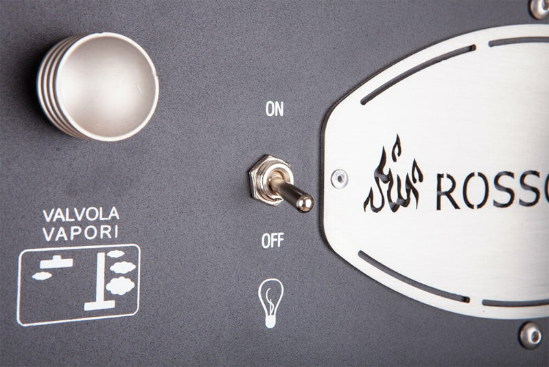 Rossofuoco Sedicinoni Country Wood-fired oven 100 x 78 cm - Brown/Stainless Steel