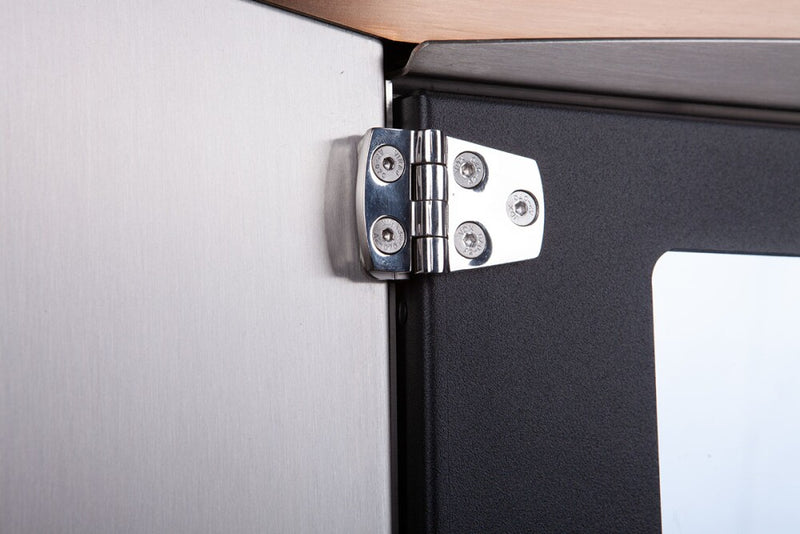 Rossofuoco Sedicinoni Built-in Wood-fired Oven 100 x 78 cm - Stainless Steel