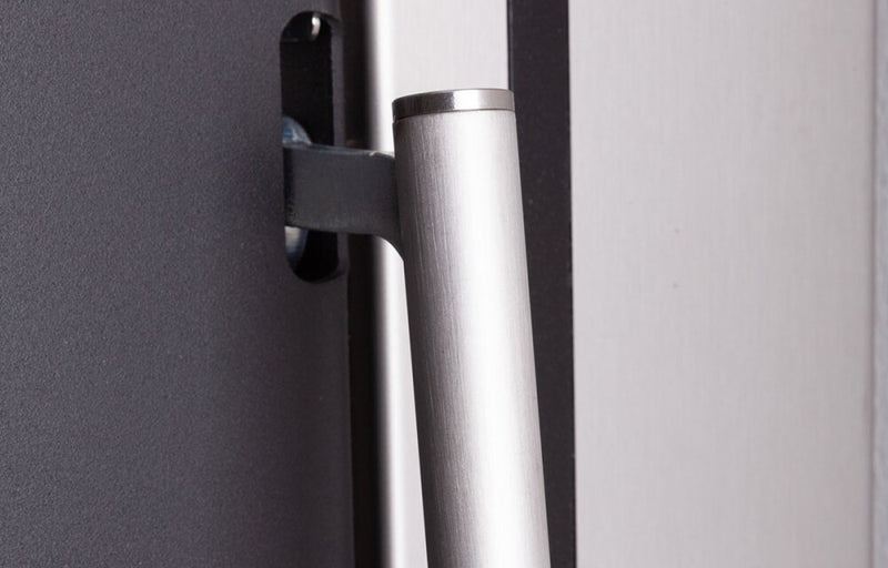 Rossofuoco Steel Wood-fired oven 80 x 93 cm - Stainless Steel