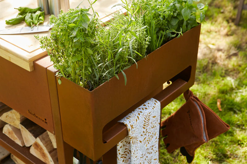 Barbecook Buddy Workstation Corten Steel